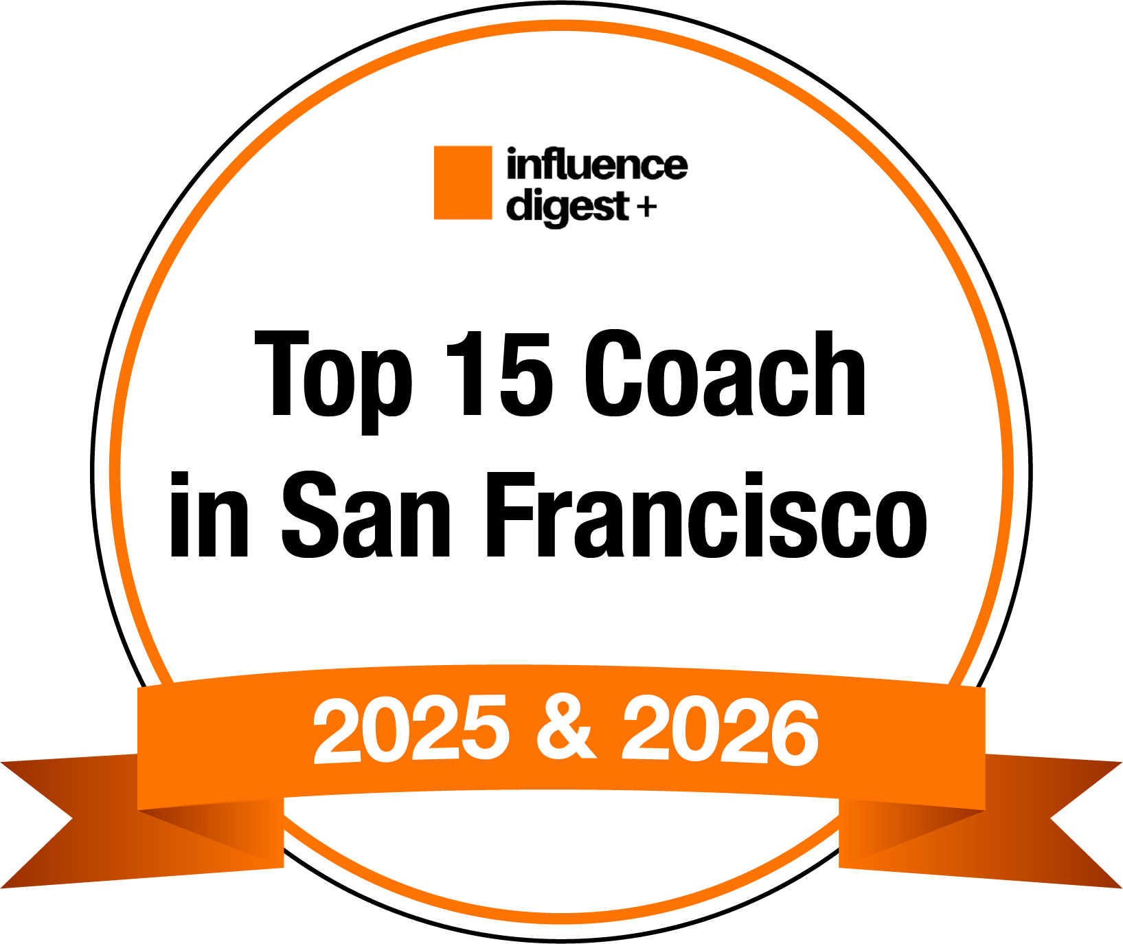 Influence Digest Top 15 Coach in San Francisco, 2025 and 2026